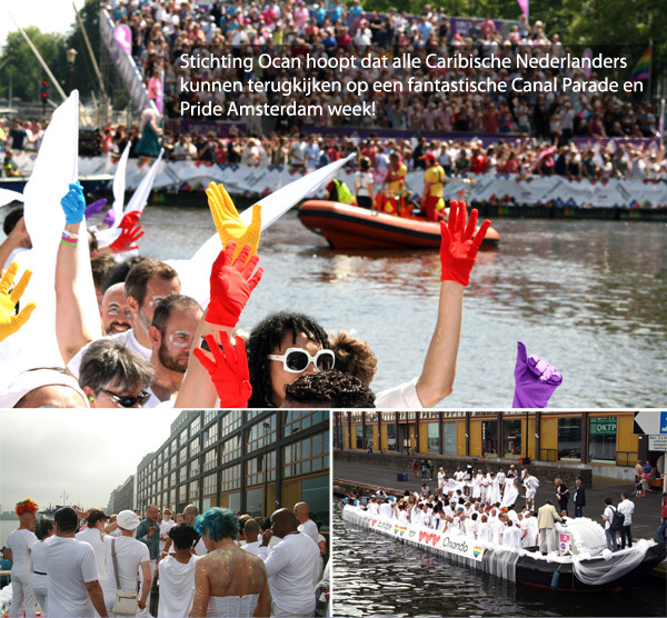 Ocan groet Pride Amsterdam 2019 Caribisch diversiteit inclusiviteit LGBTIA+