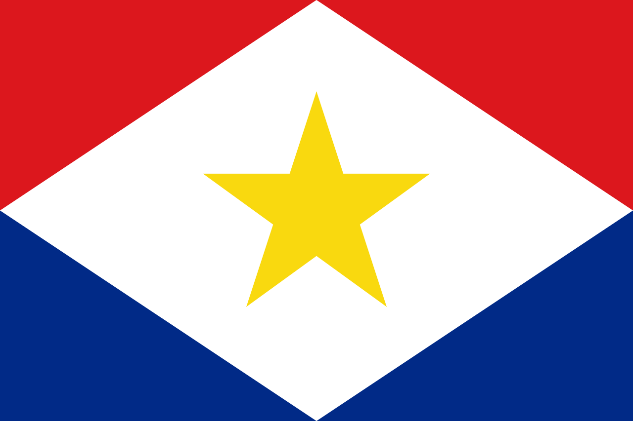 Flag of Saba Creative Commons