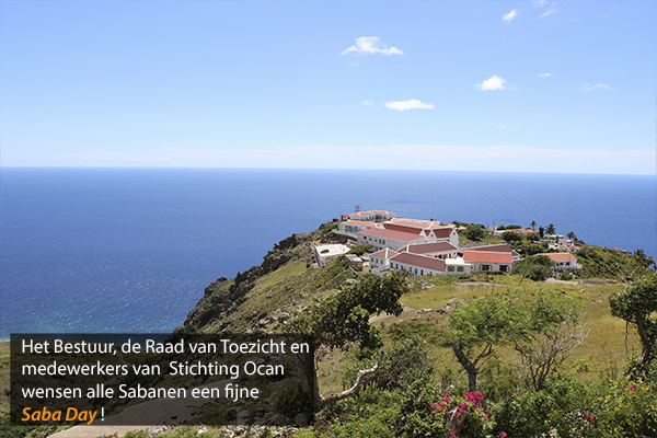 Ocan groet Saba Day 2024 caribisch unspoiledqueen