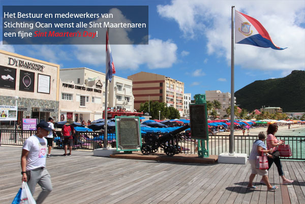 Ocan groet Sint Maartens Day 2019 Ocan Caribisch