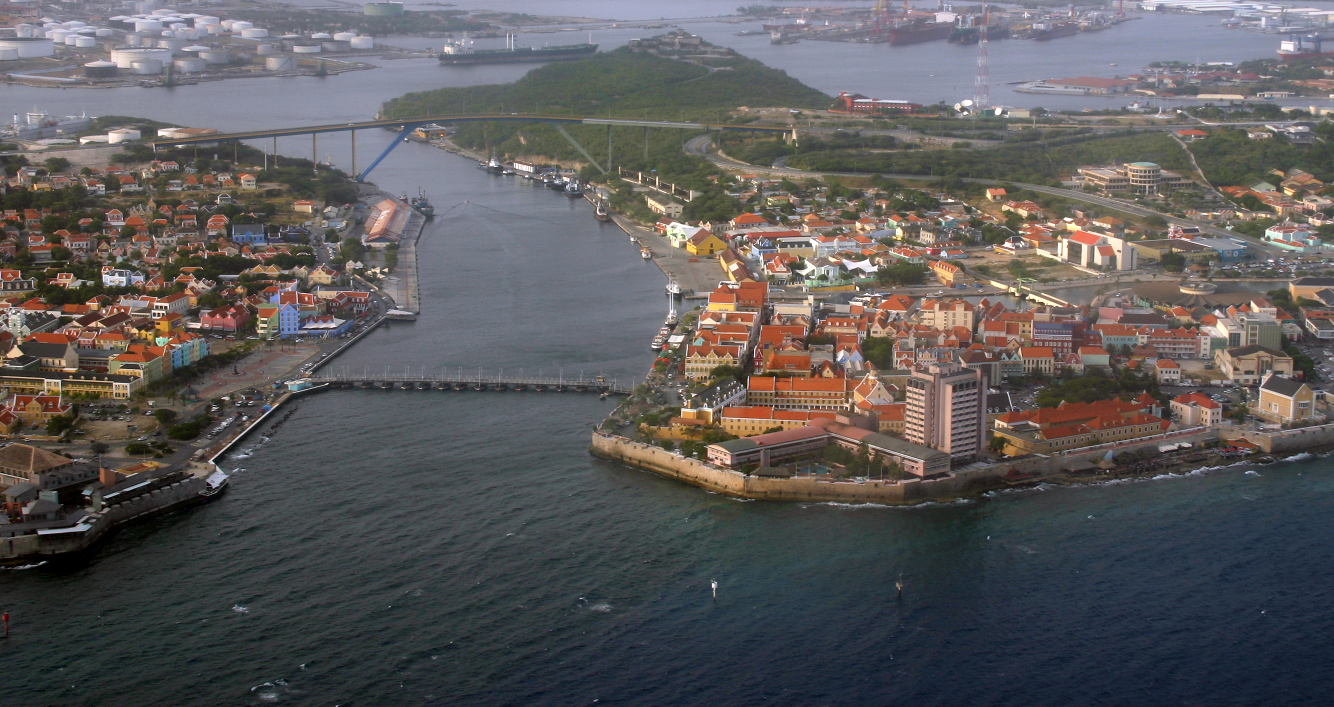 Unesco WILLEMSTAD Ocan Curacao Caribish