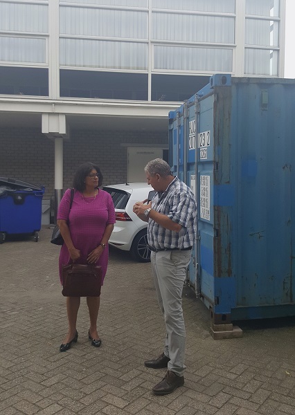 Project leer werktraject Bouwsector Ocan Caribisch werk vacatures eunice eisden plaatsvervangend gevolmachtigdde minister