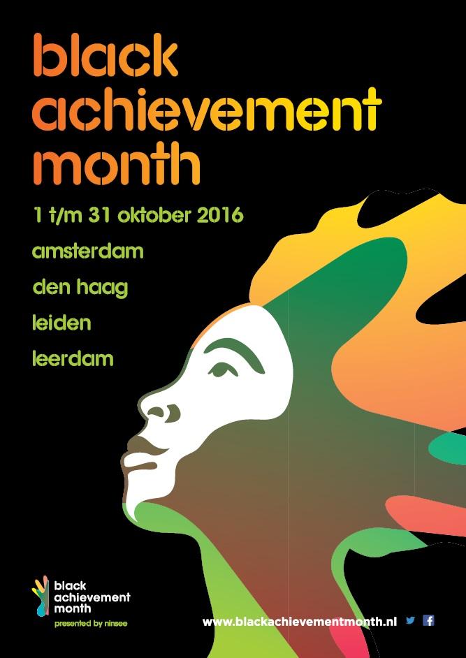 Black Achievement Month poster Ocan decade African Descent