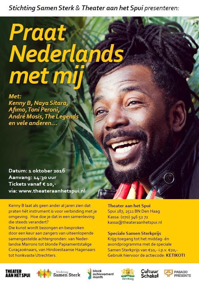 Stichting Samen Sterk Black Achievement Month Praat NL met mij