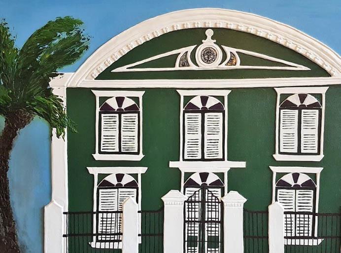 Green house snede expositie maudi Bernadina Ocan