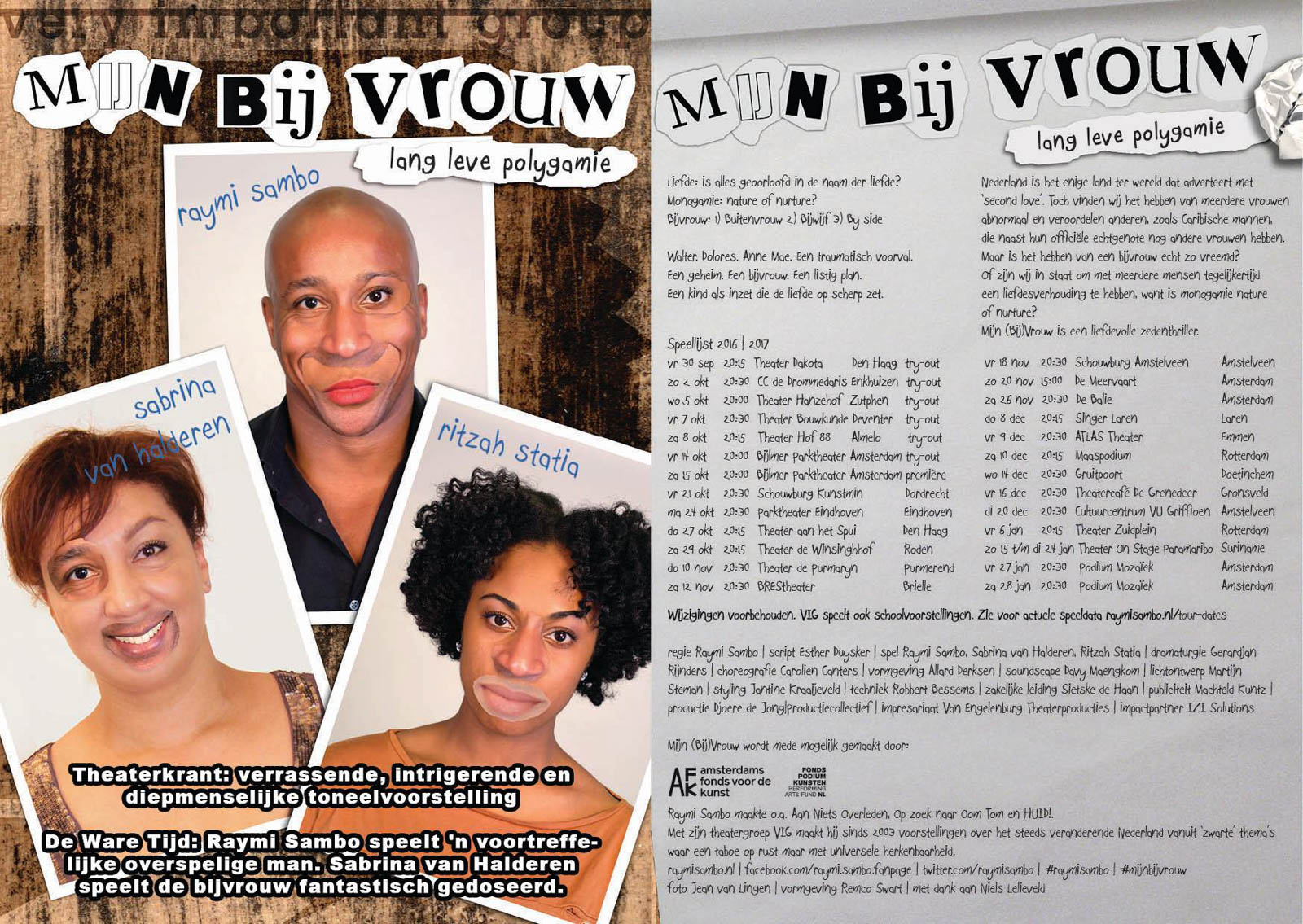 Theater Raymi Sambo Ocan Mijn Vrouw
