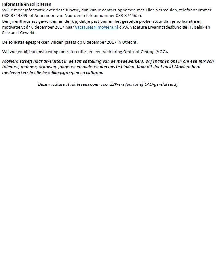 Moveira Utrecht Ervaringsdeskundige Ocan caribish