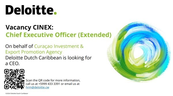 Vacature CEO CINEX Deloitte Dutch Caribbean VERLENGING jan 2024 WEB
