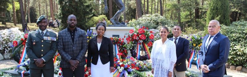 Ocan Caribisch herdenking Loenen Ereveld dodenherdenking